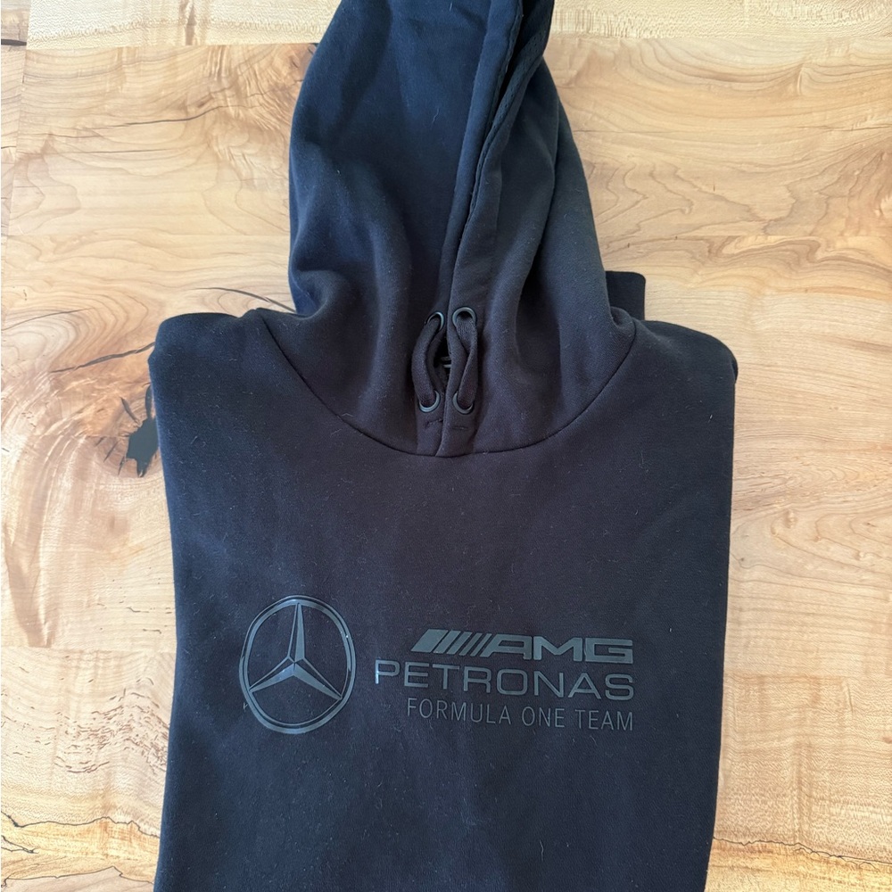 AMG Petronas Formula One Team Black Hoodie - Size XXL